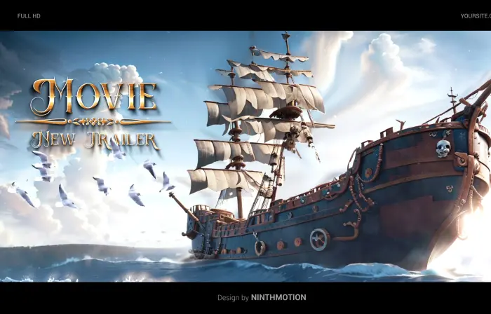 Historical Pirates 3D Movie Trailer